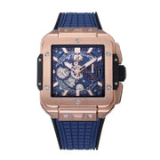Hublot Square Bang Unico King Gold Blue