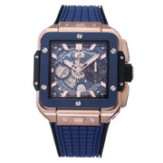 Hublot Square Bang Unico King Gold Blue Ceramic 42 mm