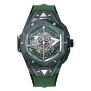 Hublot Big Bang Unico Sang Bleu II Green Ceramic 45mm.