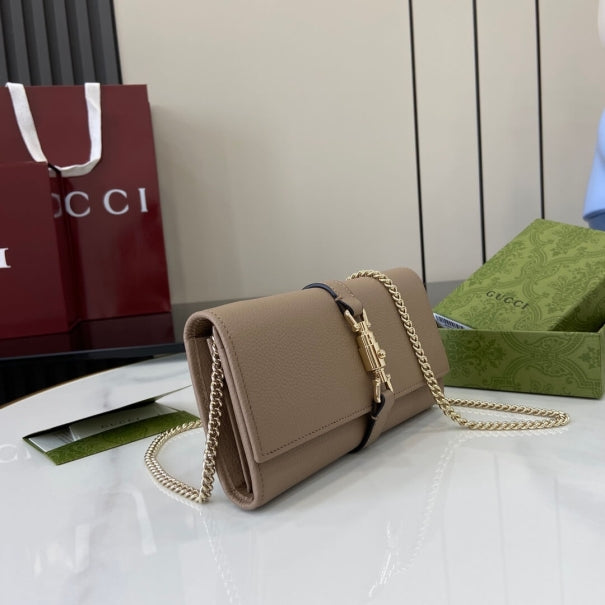 Boutique Quality || 652681 || Gucci Jackie 1961 Wallet on Chain