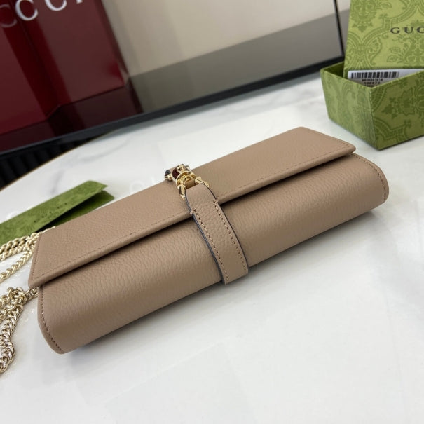 Boutique Quality || 652681 || Gucci Jackie 1961 Wallet on Chain