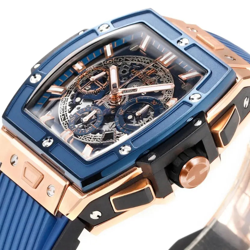 Hublot Spirit of Big Bang King Gold Blue Ceramic