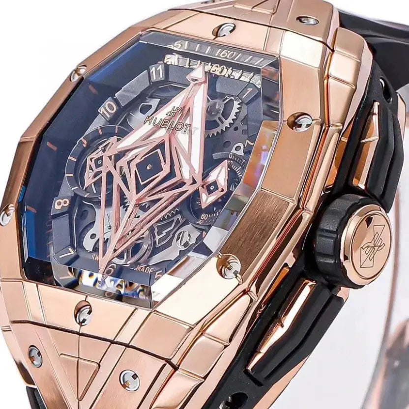 Hublot Spirit of Big Bang Sang Bleu King Gold