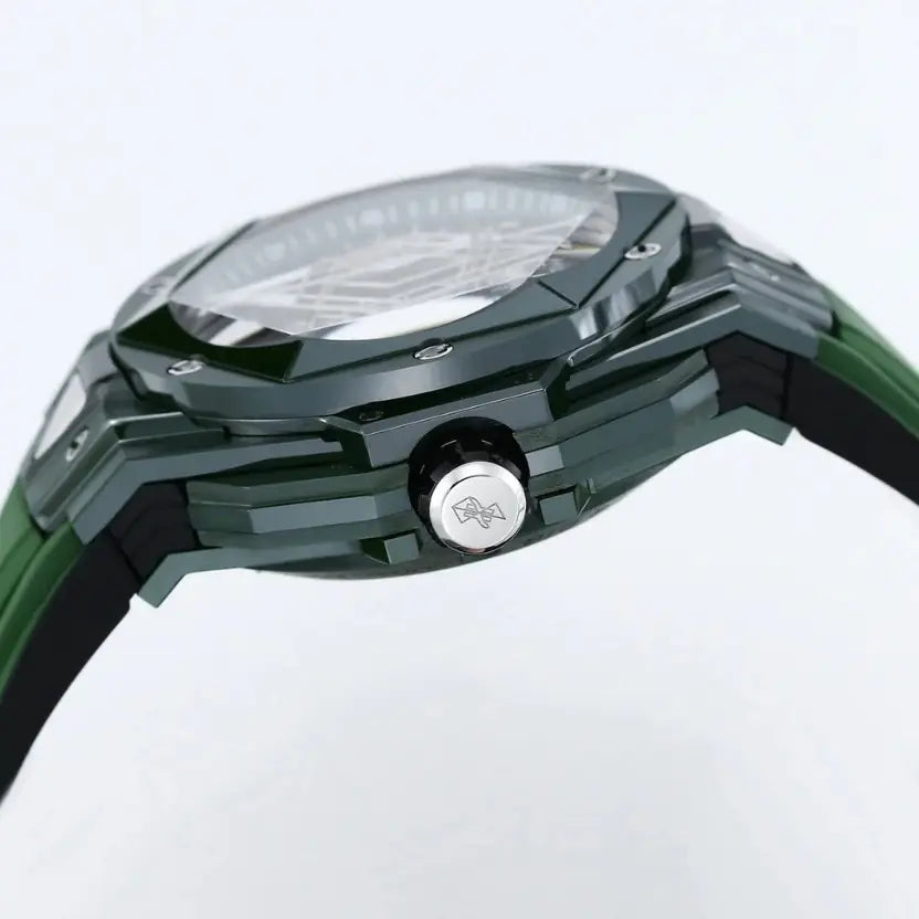 Hublot Big Bang Unico Sang Bleu II Green Ceramic 45mm.