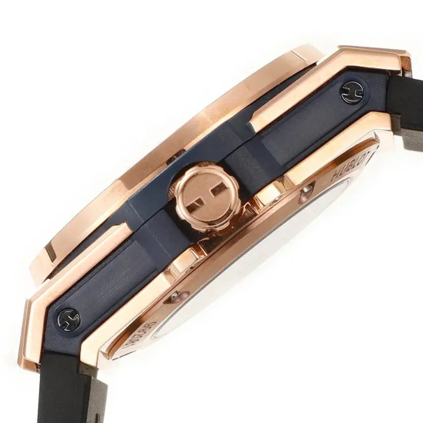 Hublot Big Bang One Click King Gold Blue Diamonds