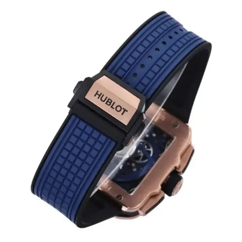 Hublot Square Bang Unico King Gold Blue
