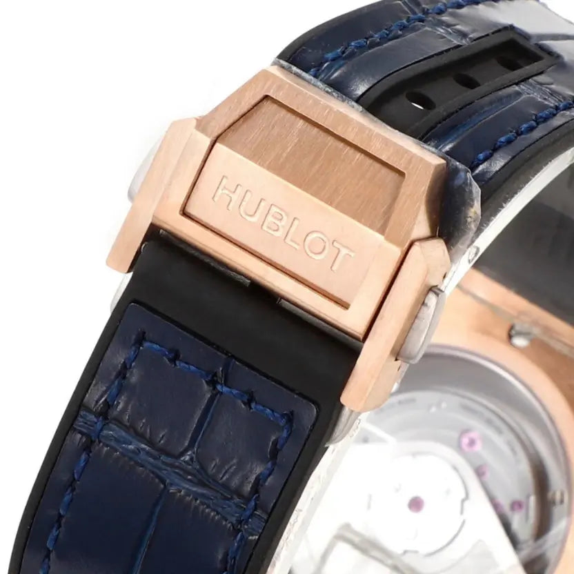 Hublot Big Bang One Click King Gold Blue Diamonds