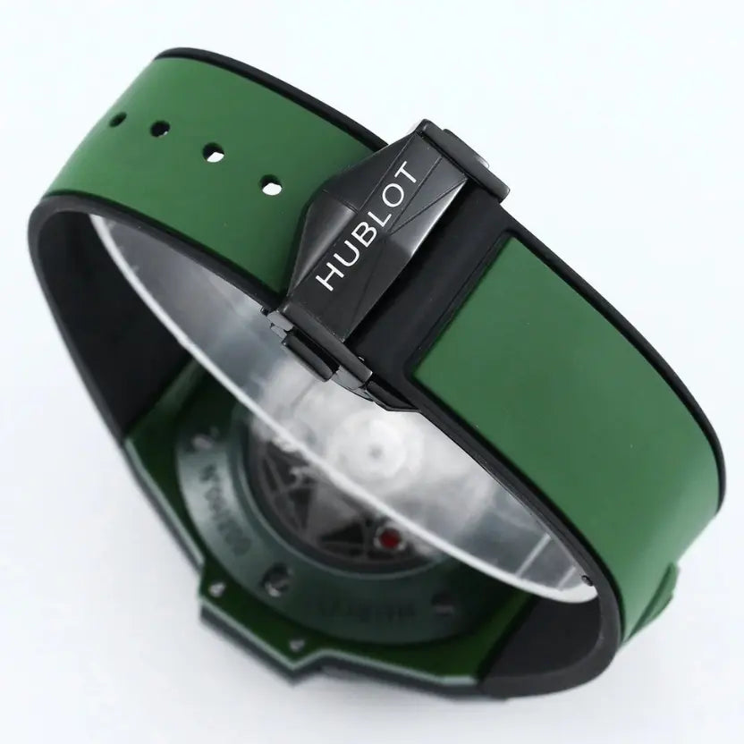 Hublot Big Bang Unico Sang Bleu II Green Ceramic 45mm.