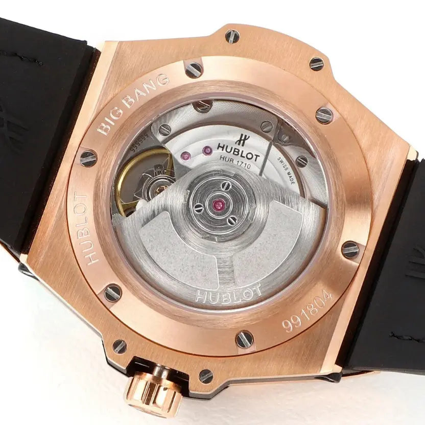 Hublot Big Bang One Click King Gold Blue Diamonds