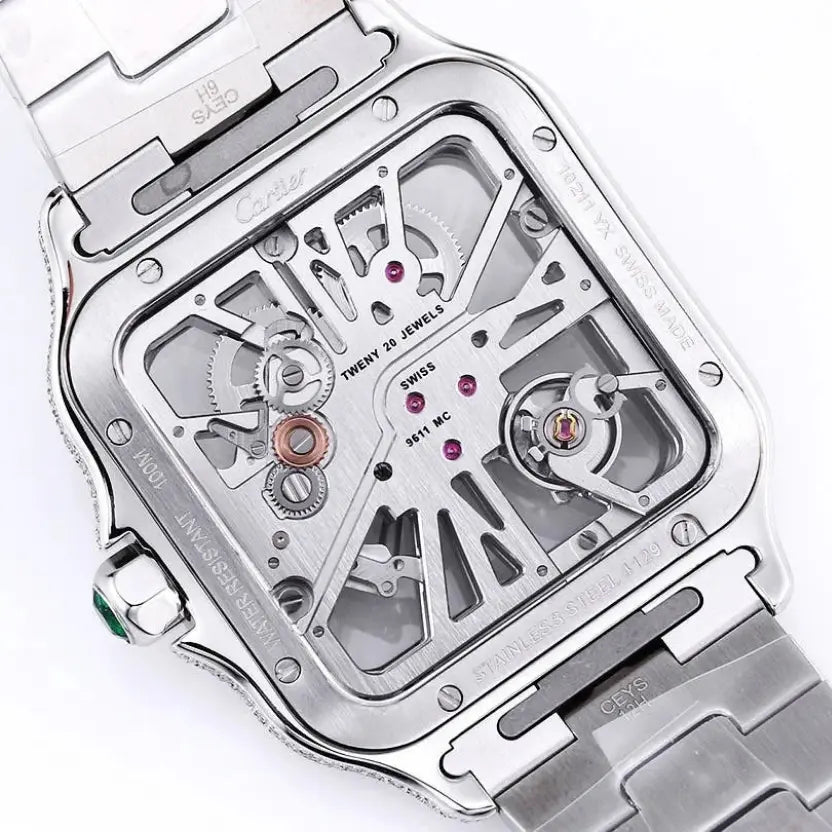 Cartier Santos de Cartier Skeleton