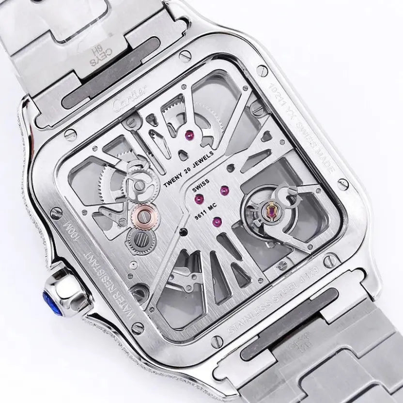 Cartier Santos de Cartier Skeleton