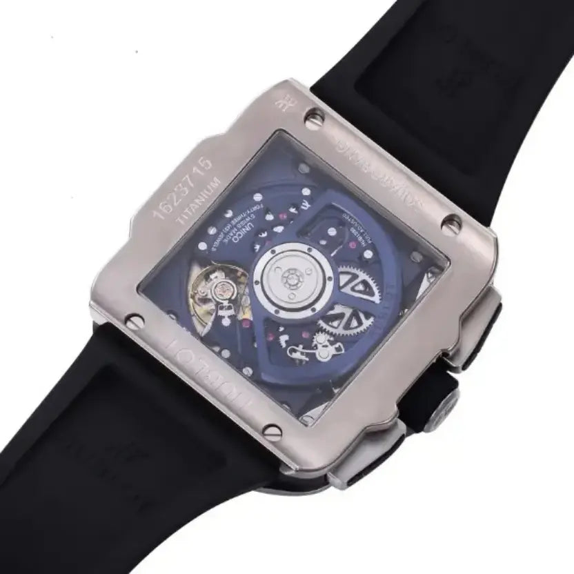 Hublot Square Bang Unico Titanium Blue Ceramic