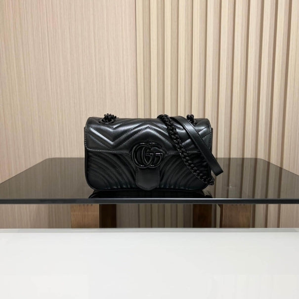 Boutique Quality || 446744 || GG MARMONT MINI SHOULDER BAG