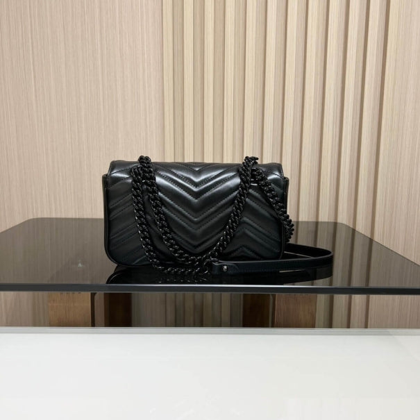 Boutique Quality || 446744 || GG MARMONT MINI SHOULDER BAG