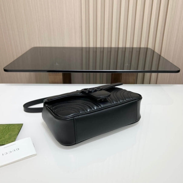 Boutique Quality || 446744 || GG MARMONT MINI SHOULDER BAG