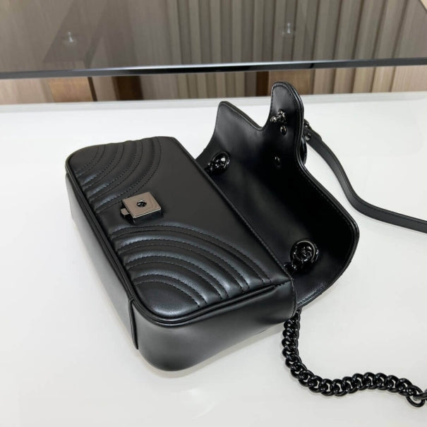 Boutique Quality || 446744 || GG MARMONT MINI SHOULDER BAG