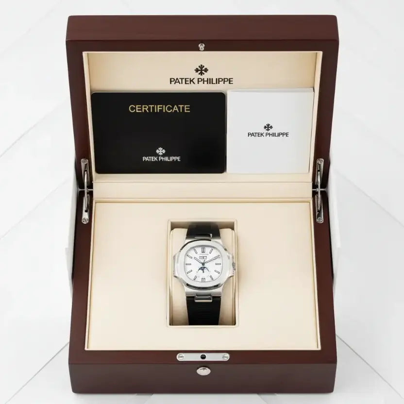 Patek Philippe Nautilus Annual Calendar Moonphase watch