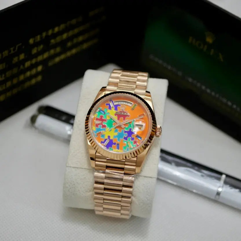 Rolex Day-Date 36 "Puzzle Dial"