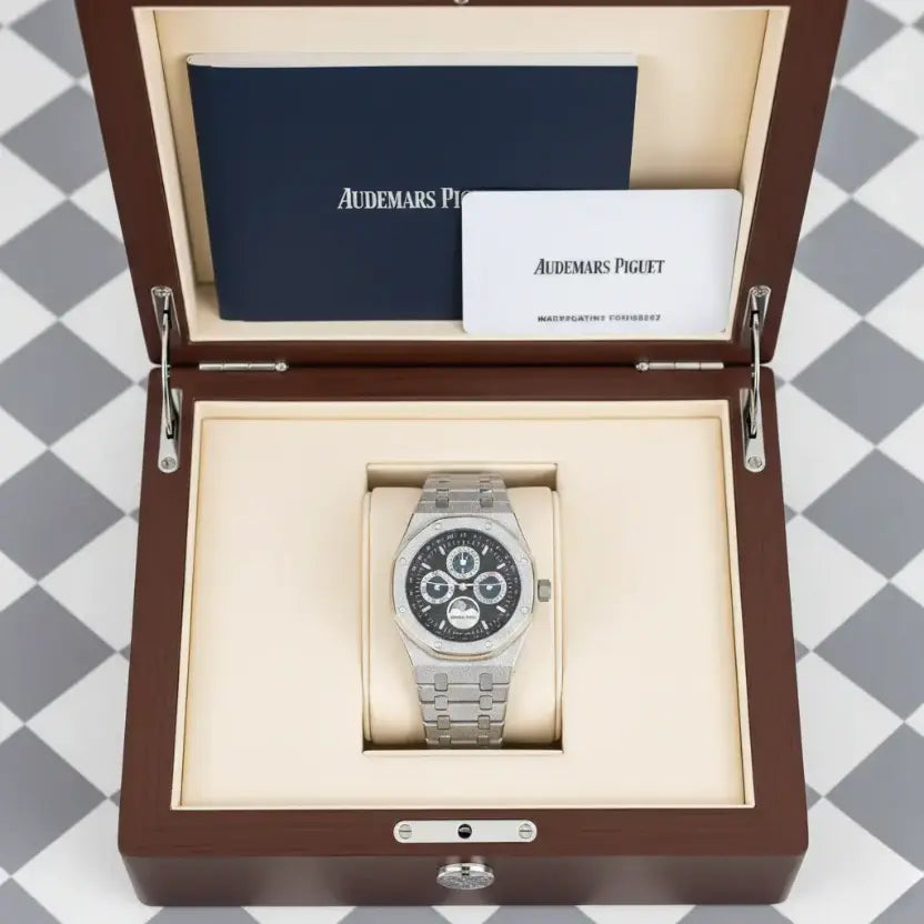 Audemars Piguet Royal Oak Frosted Gold Perpetual Calendar