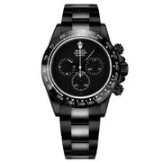 Rolex Daytona watch with a matte-black