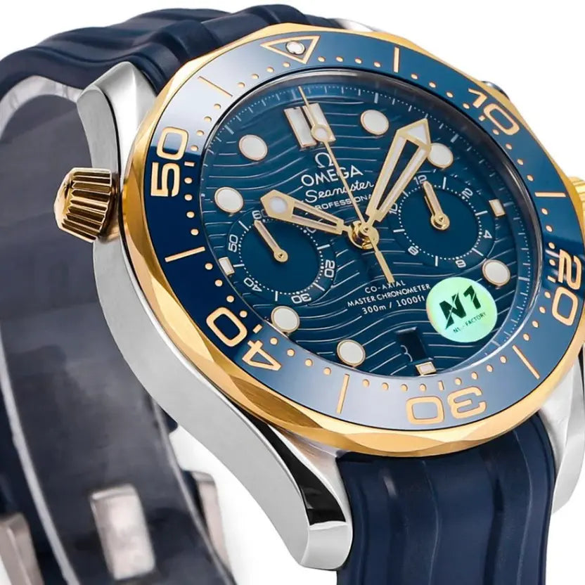 Omega Seamaster Diver 300M Co-Axial Master Chronometer Chronograph 44 mm