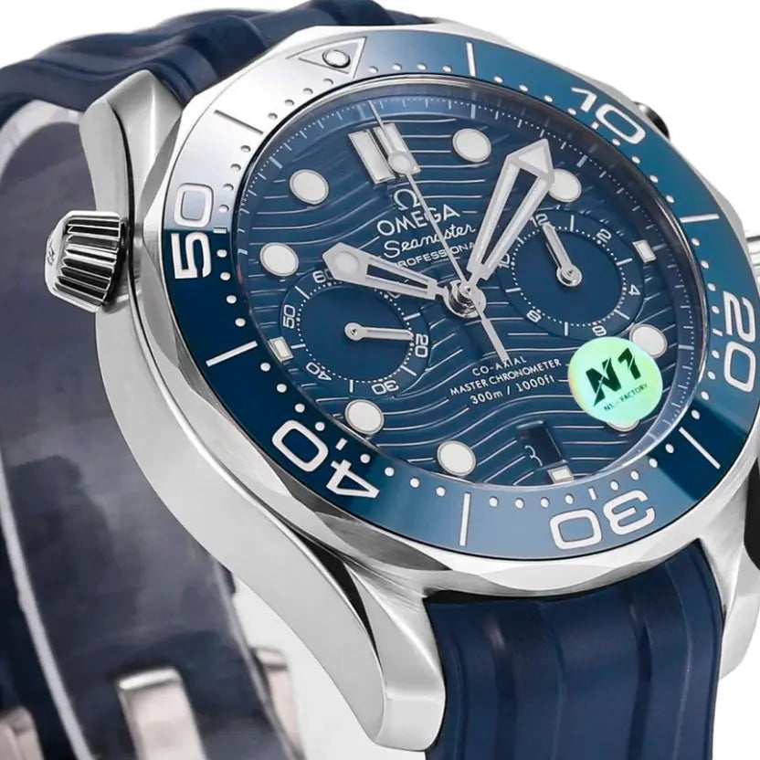 Omega Seamaster Diver 300M Co-Axial Master Chronometer Chronograph 44 mm