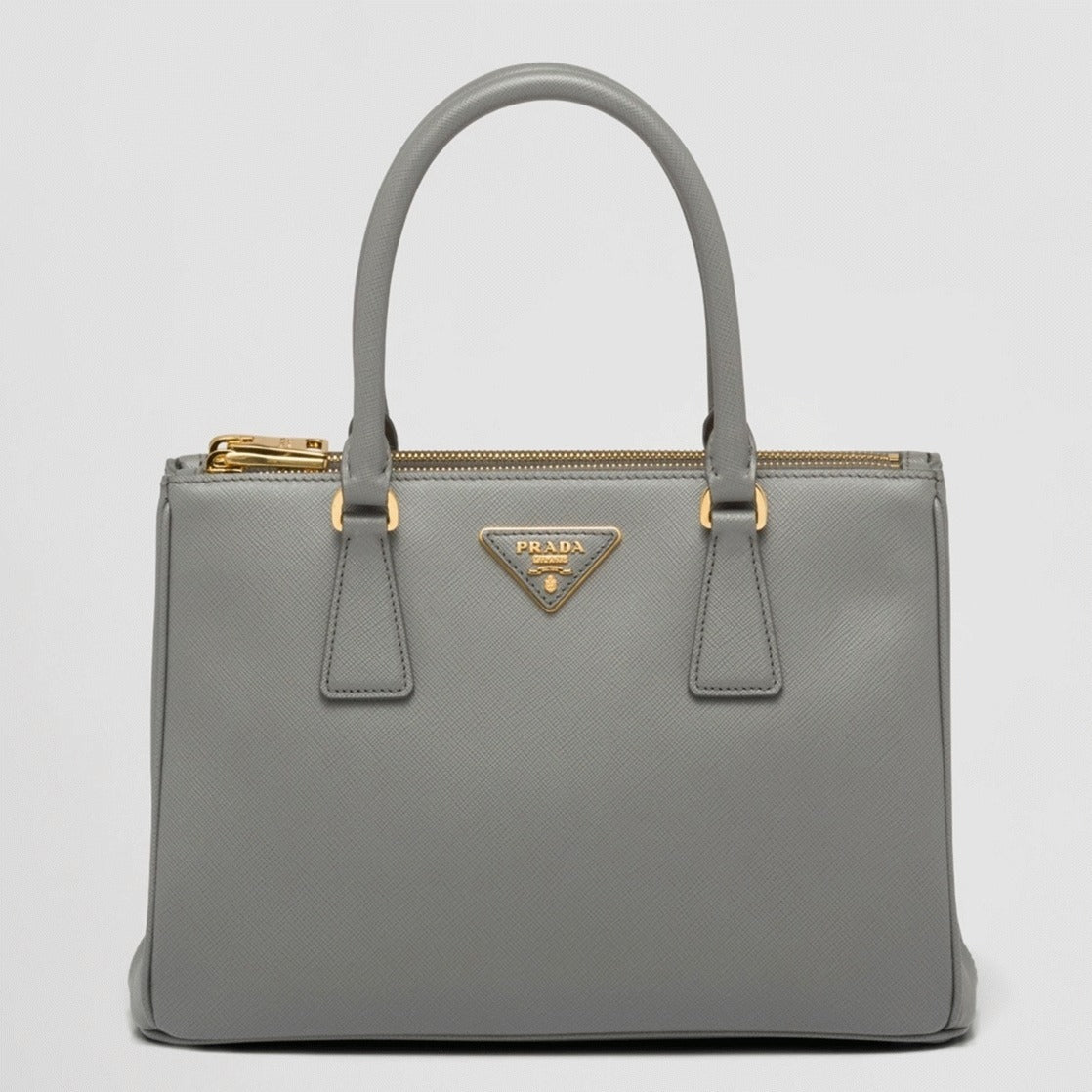 Boutique Quality || Prada Grey Galleria Medium Bag