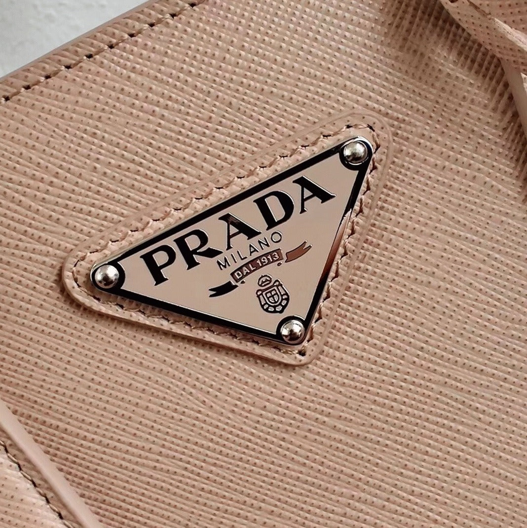 Boutique Quality || Prada Galleria Mini Bag in Beige