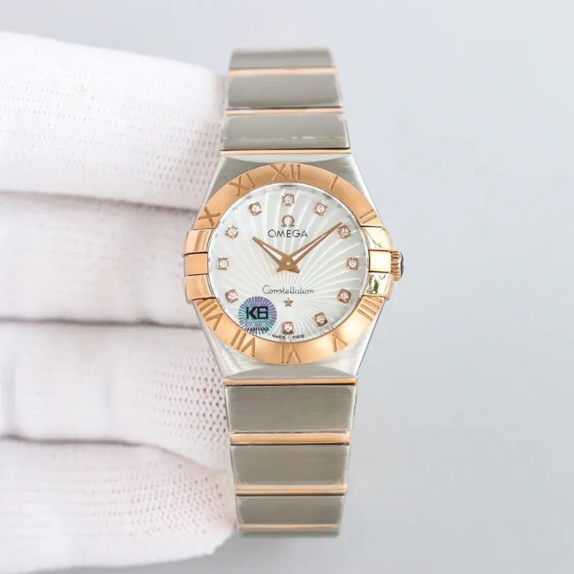 Omega Constellation in a two-tone