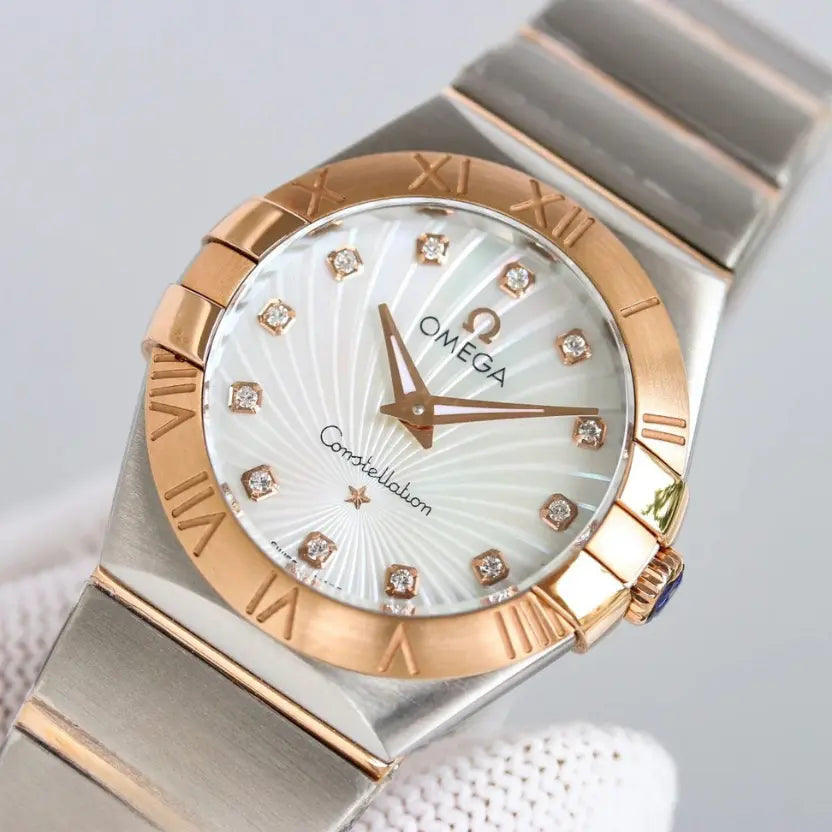 Omega Constellation in a two-tone