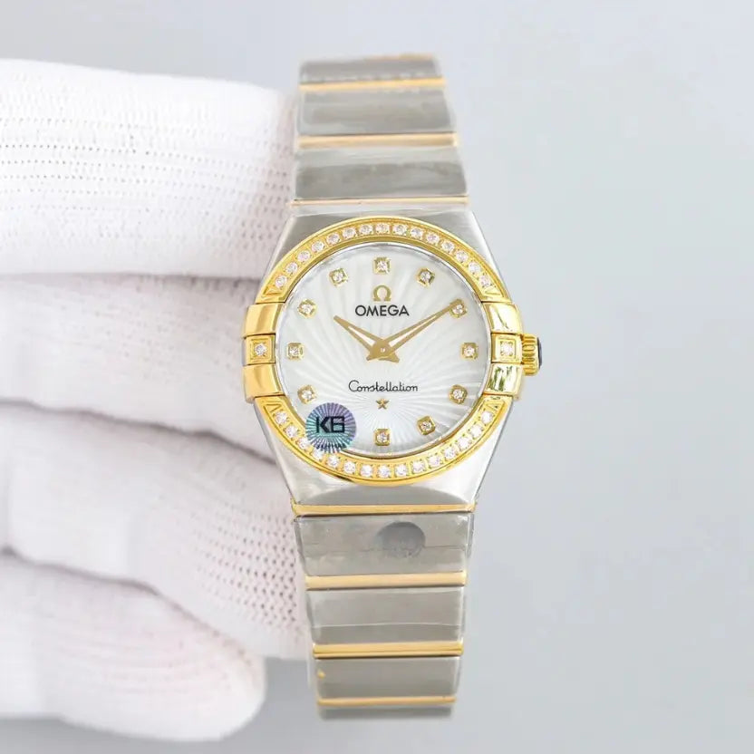 Omega Constellation bi-color ladies' watch