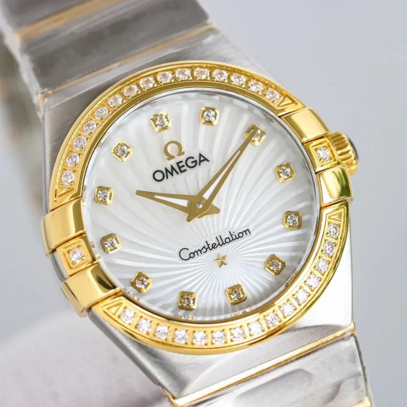 Omega Constellation bi-color ladies' watch
