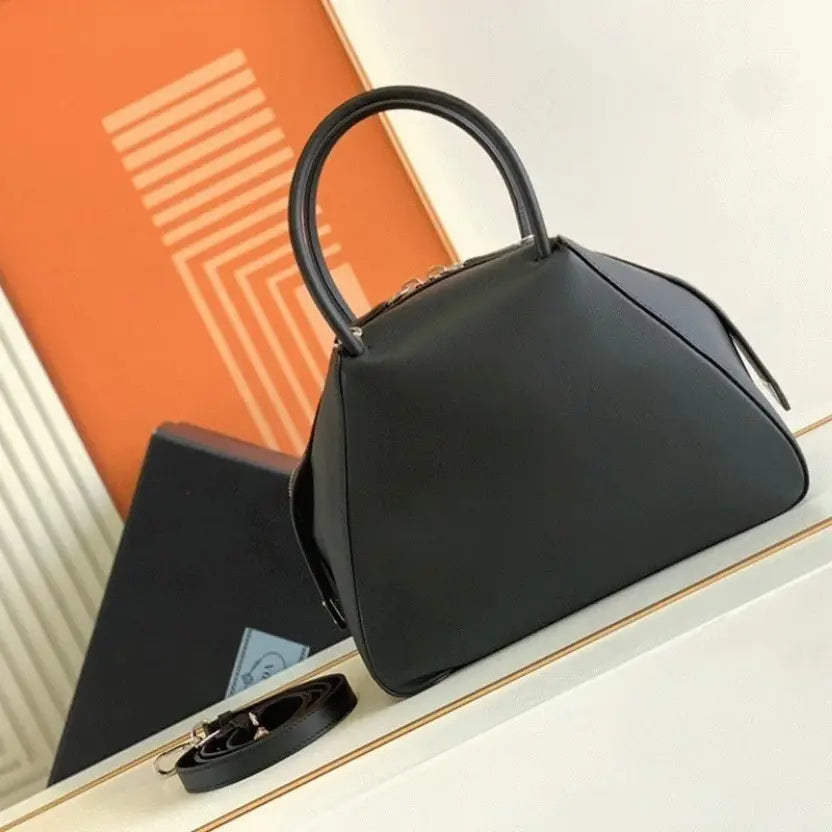 Boutique Quality || Prada Supernova Small Top Handle Bag in Black