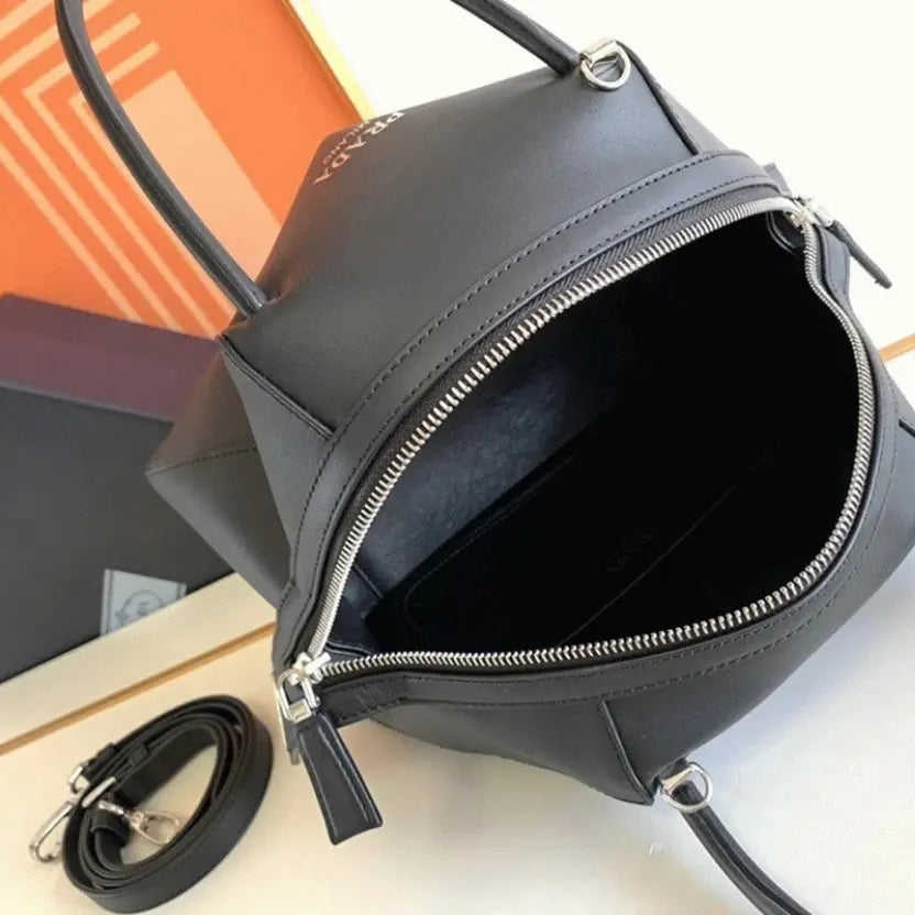 Boutique Quality || Prada Supernova Small Top Handle Bag in Black