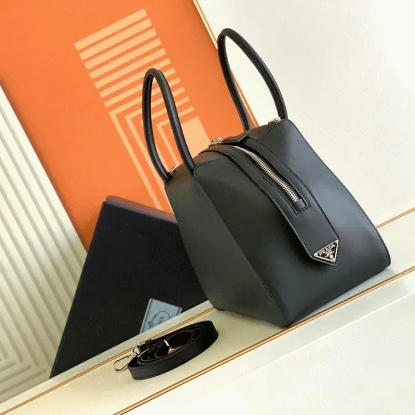 Boutique Quality || Prada Supernova Small Top Handle Bag in Black