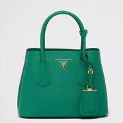 Boutique Quality || Prada Green Double Mini Bag