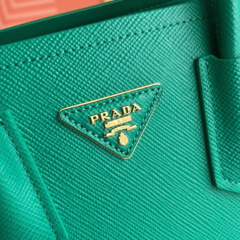 Boutique Quality || Prada Green Double Mini Bag