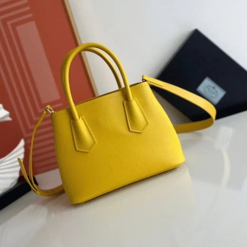 Boutique Quality || Prada Yellow Double Mini Bag