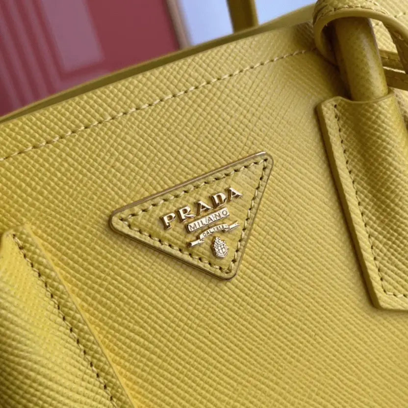 Boutique Quality || Prada Yellow Double Mini Bag