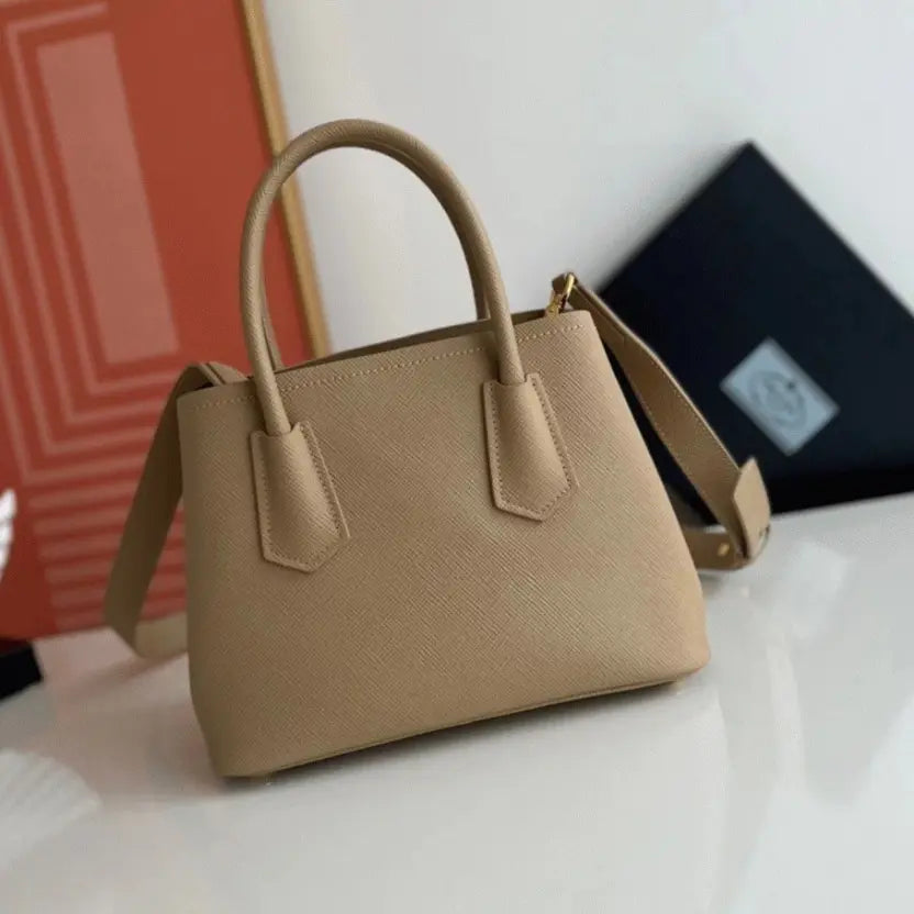 Boutique Quality || Prada Beige Double Mini Bag