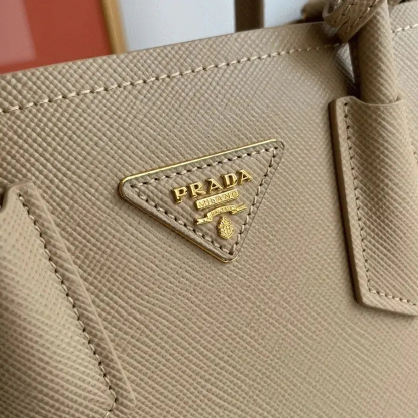 Boutique Quality || Prada Beige Double Mini Bag