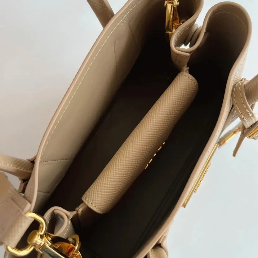 Boutique Quality || Prada Beige Double Mini Bag