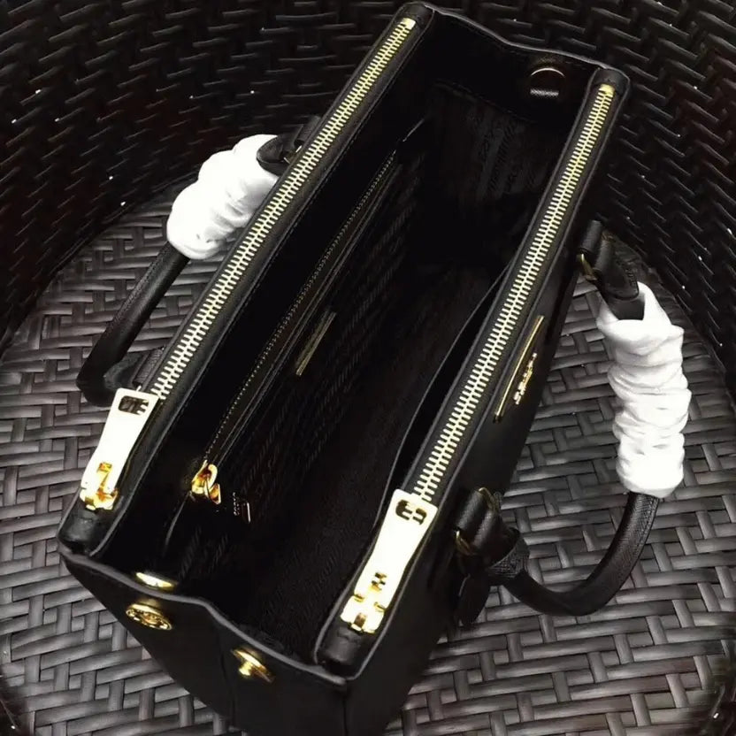 Boutique Quality || Prada Galleria Medium Bag in Black