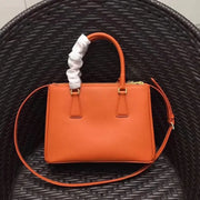 Boutique Quality || Prada Orange Galleria Medium Bag Knockoff