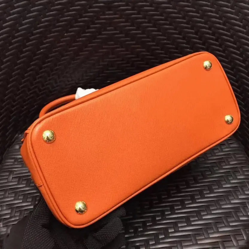 Boutique Quality || Prada Orange Galleria Medium Bag Knockoff