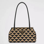 Boutique Quality || Prada Supernova Small Shoulder Bag in Black/Beige