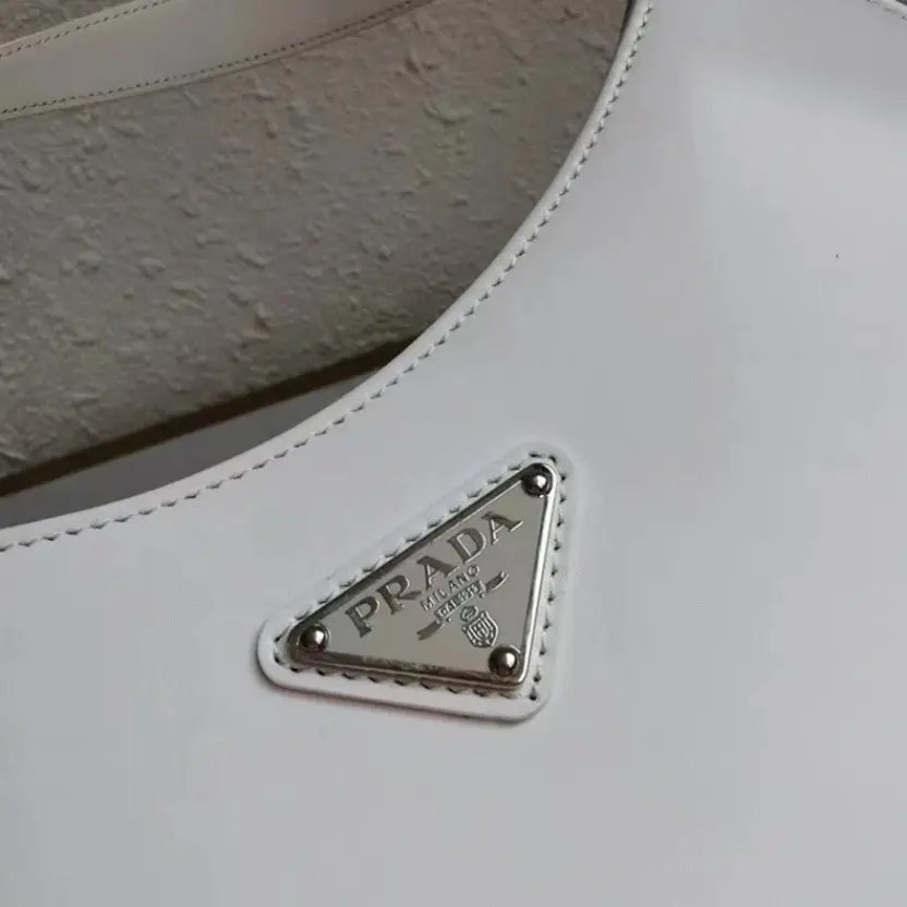 Boutique Quality || Prada Cleo Large Bag In White