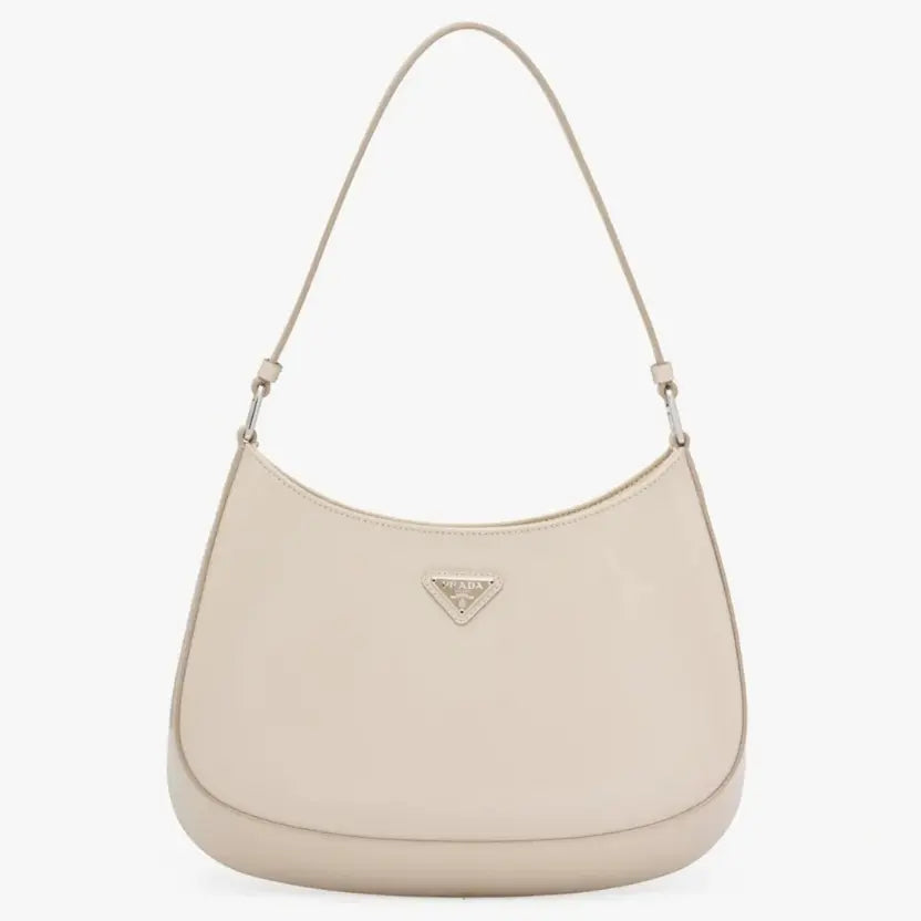 Boutique Quality || Prada Cleo Large Bag In Beige