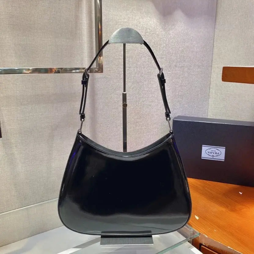 Boutique Quality || Prada Cleo Large Bag In Black