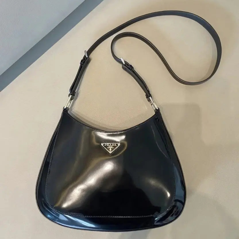 Boutique Quality || Prada Cleo Large Bag In Black